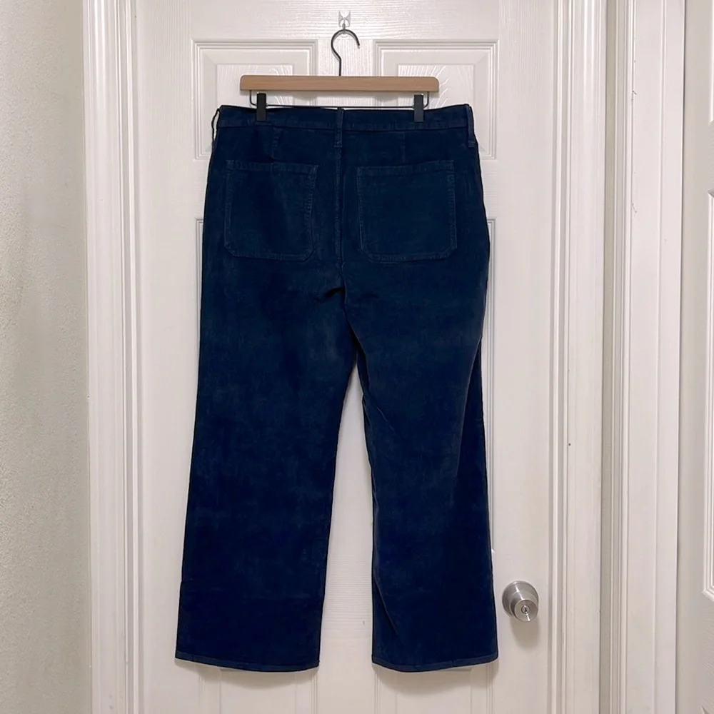 NWT J.Crew Sailor Slim Wide Pant in Stretch Corduroy